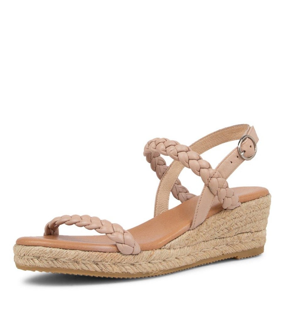 Shoes DIANA FERRARI | Reliv Dark Nude Leather Sandals