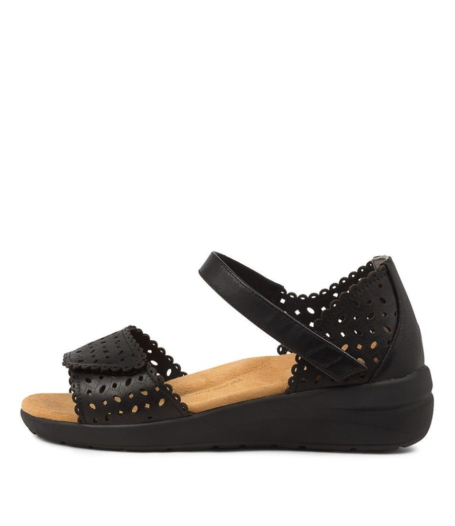 Shoes ZIERA | Nevan Xw Blk-Blk Leather