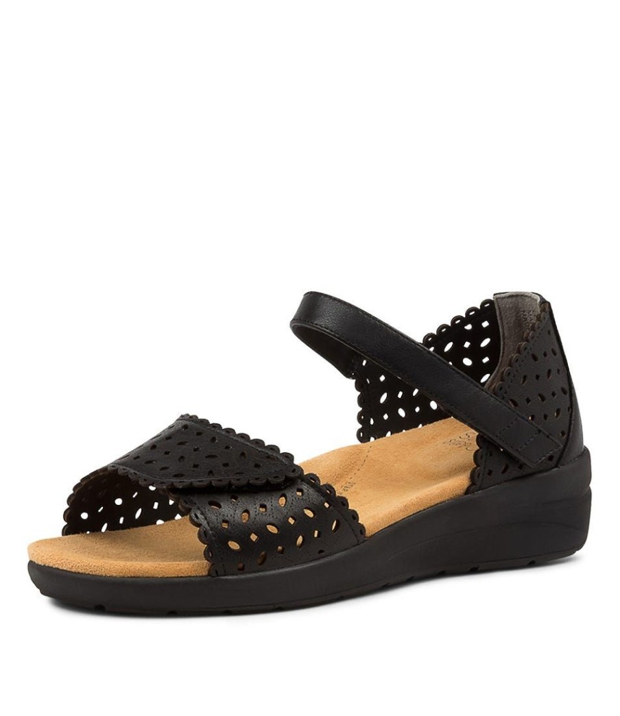 Shoes ZIERA | Nevan Xw Blk-Blk Leather