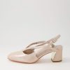 Shoes DJANGO & JULIETTE | Jenzy Rose Shimmer Leather Heels