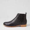 Shoes MOLLINI | Quirk Black Natural Heel Leather Chelsea Boots