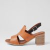 Shoes DIANA FERRARI | Wynstonn Tan Black Leather Sandals