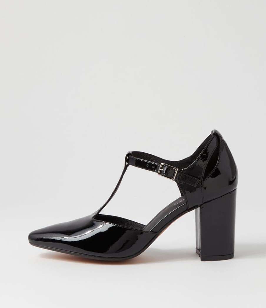 Shoes DIANA FERRARI | Silvia Black Patent Leather Heels