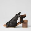 Shoes DIANA FERRARI | Wianda Black Leather Sandals