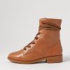 Shoes ZIERA | Sherril Xf Tan Leather Ankle Boots