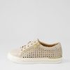 Shoes ZIERA | Ayleen W Almond Leather Sneakers