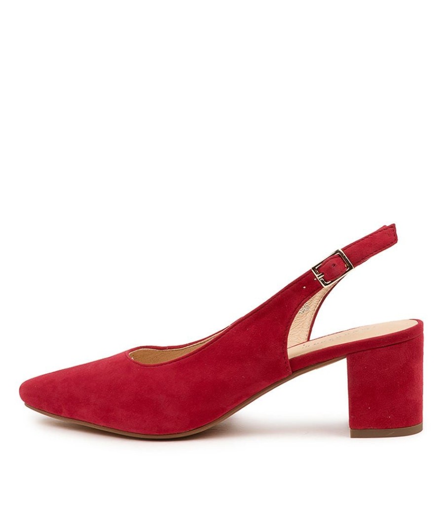 Shoes DIANA FERRARI | Lucine Red Suede