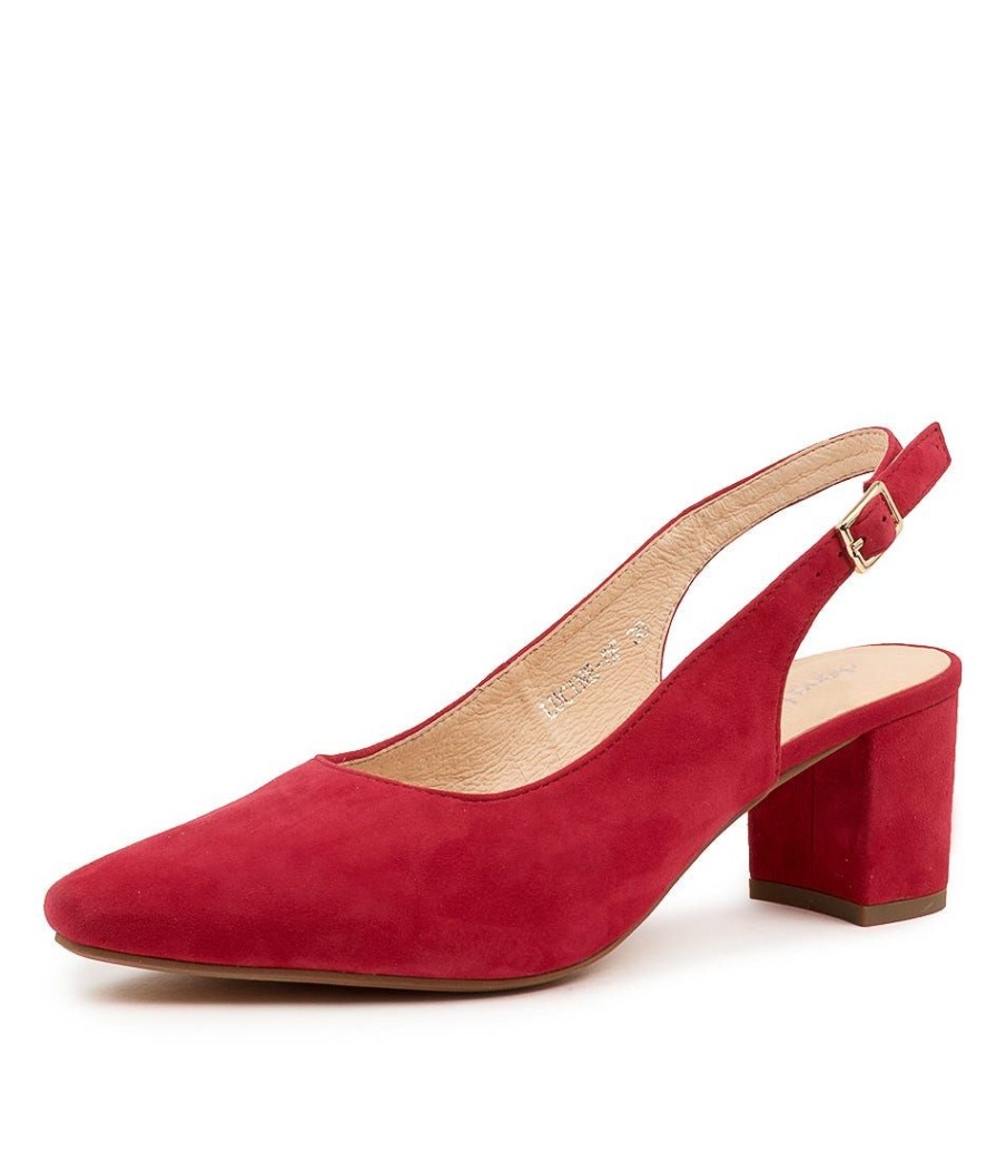 Shoes DIANA FERRARI | Lucine Red Suede