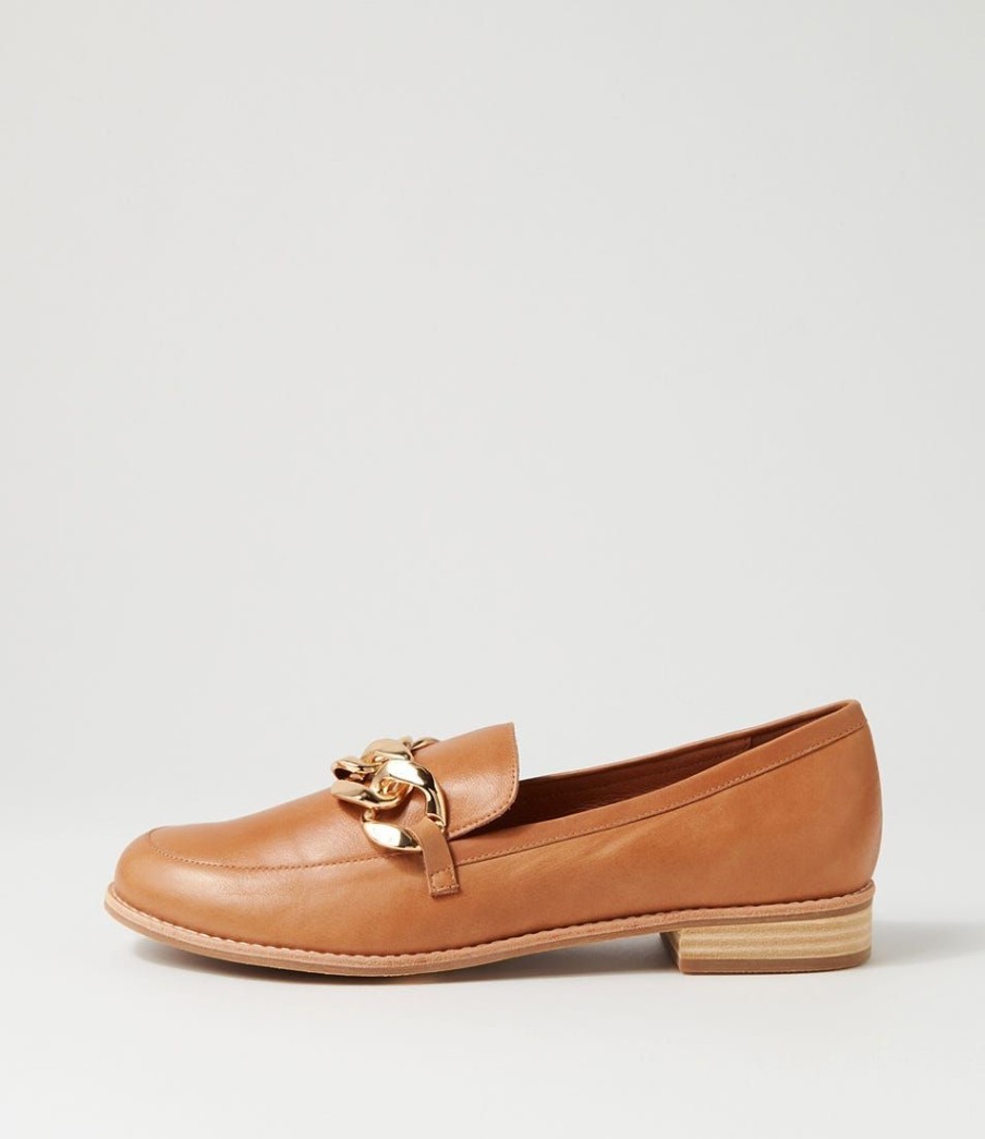 Shoes DJANGO & JULIETTE | Ampard Lrg Tan Leather Loafers