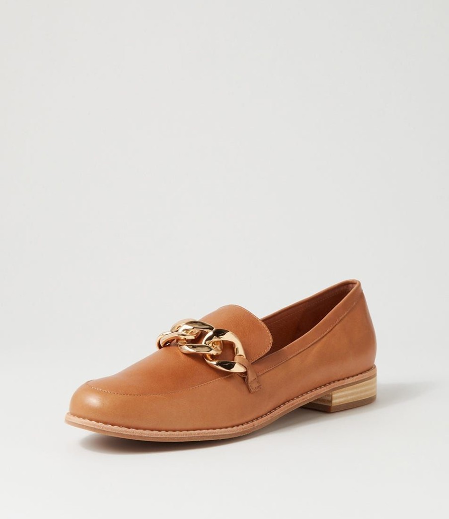 Shoes DJANGO & JULIETTE | Ampard Lrg Tan Leather Loafers