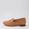 Shoes DIANA FERRARI | Temimie Dark Tan Leather Flat Shoes