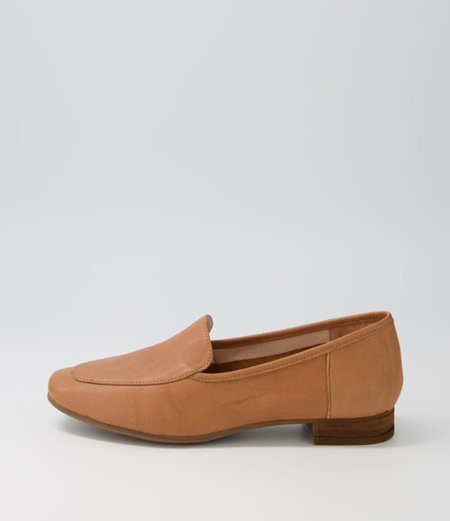 Shoes DIANA FERRARI | Temimie Dark Tan Leather Flat Shoes