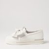 Shoes ZIERA | Ahearn W White Leather Sneakers