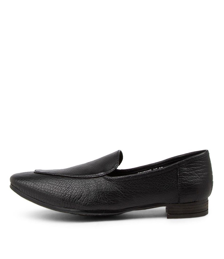 Shoes DIANA FERRARI | Temimie Black Leather Loafers