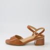 Shoes ZIERA | Cabo W Tan Leather Sandals