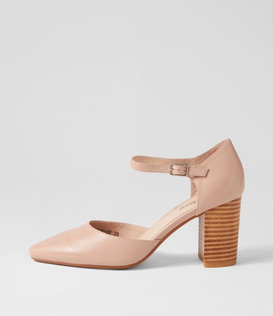 Shoes DIANA FERRARI | Sergios Dark Nude Natural Leather Heels