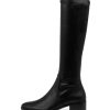 Shoes DJANGO & JULIETTE | Timothie Black Knee High Boots