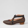 Shoes DJANGO & JULIETTE | Eldon Black Tan Leather Lace Up Flats