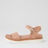 Shoes DIANA FERRARI | Benaff Latte White Leather Sandals