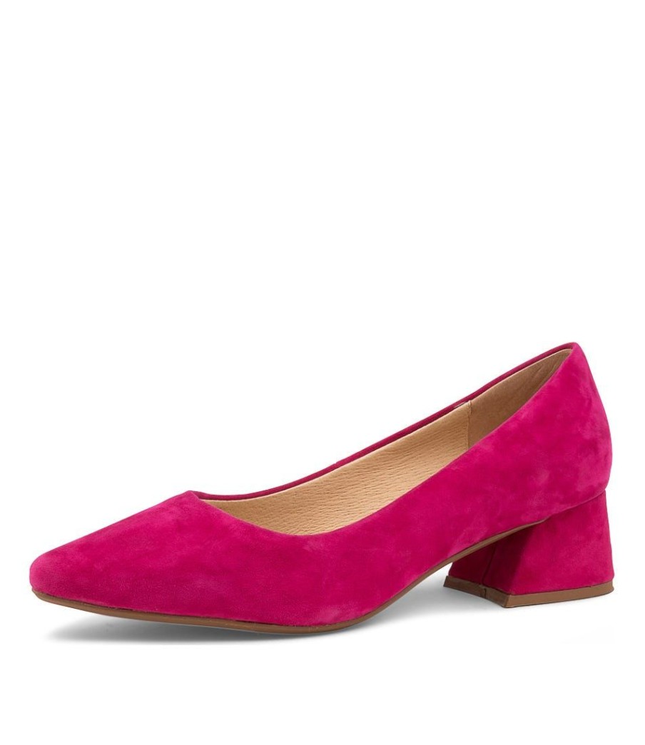 Shoes DIANA FERRARI | Wanita Fuchsia Suede Heels