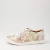 Shoes ZIERA | Diann Xf Sparkle Floral Leather Sneakers