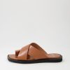 Shoes EOS | Mishk Brandy Leather Slides