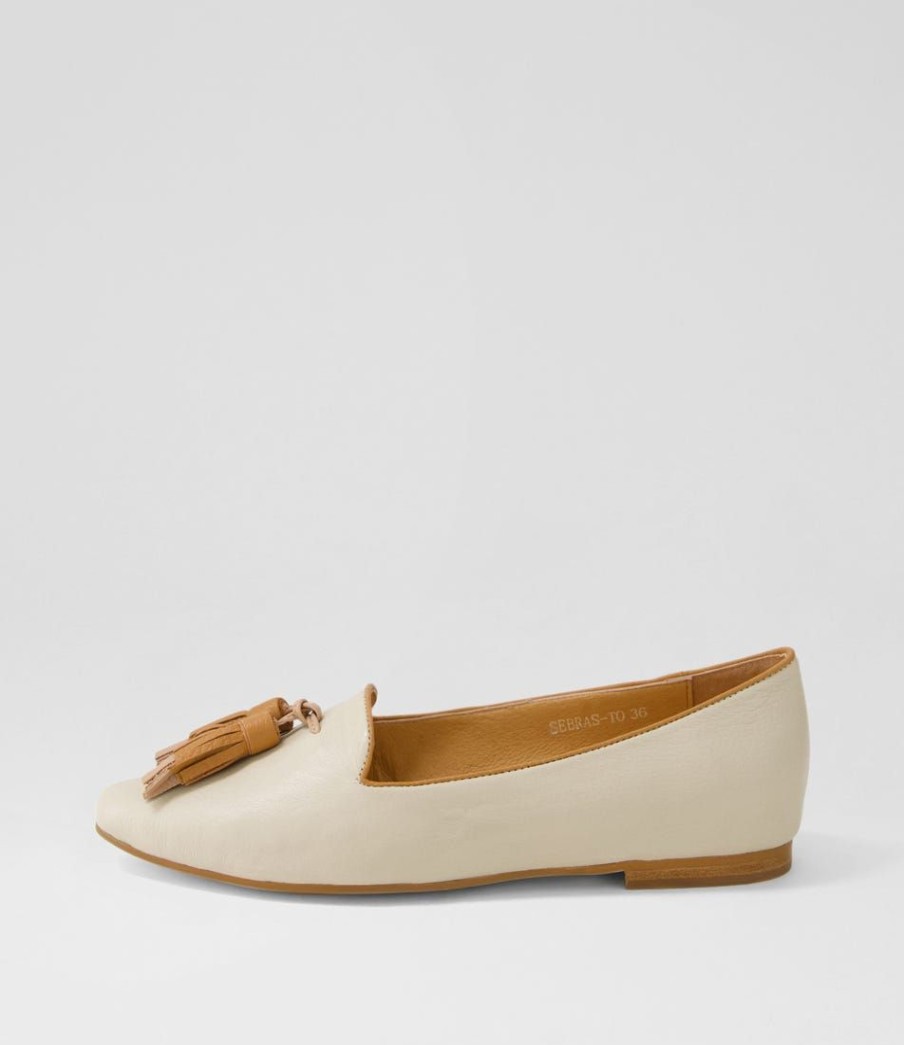 Shoes TOP END | Sebras Natural Multi Loafers