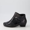 Shoes ZIERA | Canton Xw Black Mix Ankle Boots