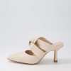 Shoes MOLLINI | Adelle Cream Leather Mules