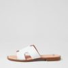 Shoes MOLLINI | Finali White Leather Slides