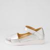 Shoes ZIERA | Isolde W Silver Leather Sandals