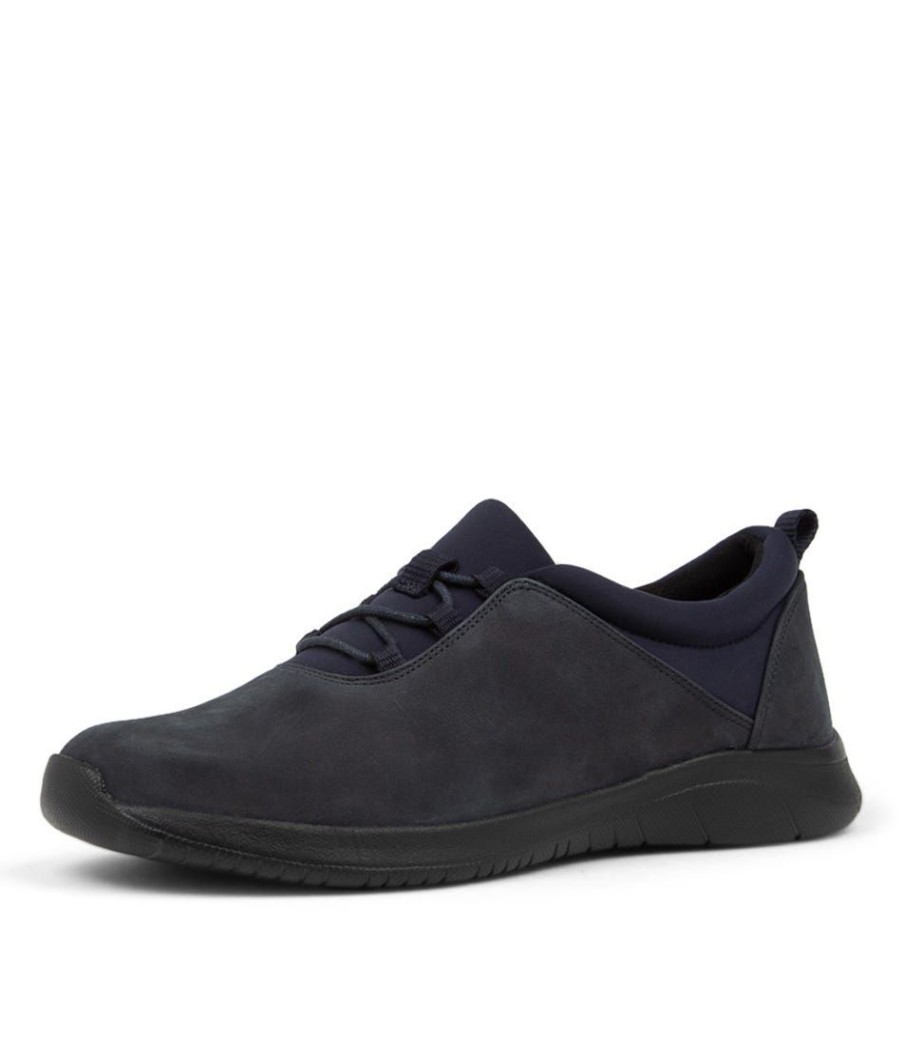 Shoes ZIERA | Fox Xf Navy Nubuck Sneakers