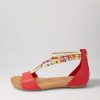 Shoes DJANGO & JULIETTE | Jazmin Red Multi Sandals