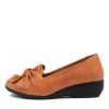 Shoes DIANA FERRARI | Greyson Tan Leather Wedges