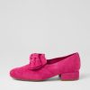 Shoes DJANGO & JULIETTE | Varva Fuchsia Suede Heels