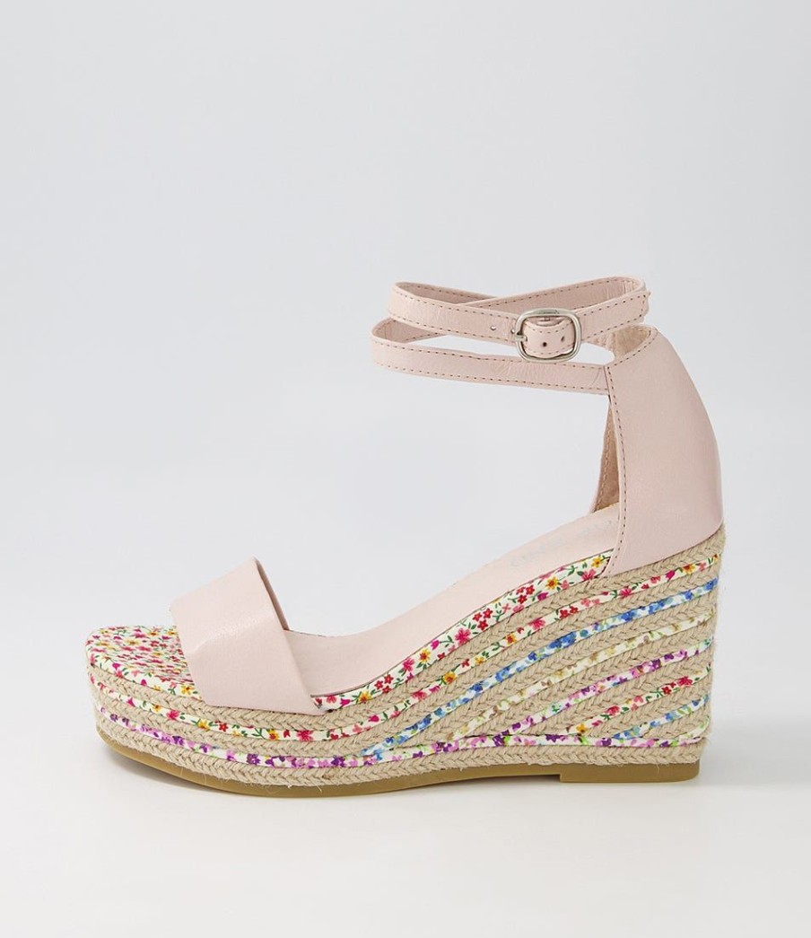 Shoes TOP END | Aileas Dusty Pink Multi Leather Sandals