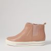 Shoes ZIERA | Arianah W Rose Leather Ankle Boots