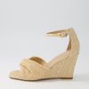 Shoes TOP END | Kotio Ivory Syn Raffia Espadrilles