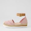 Shoes TOP END | Witteny Mushroom Tan Suede Leather Espadrilles