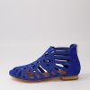 Shoes DJANGO & JULIETTE | Palermo Cobalt Suede Sandals