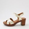 Shoes DIANA FERRARI | Baha2 Pale Gold Leather Sandals