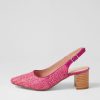 Shoes DIANA FERRARI | Lexstar Violet Woven Leather Heels