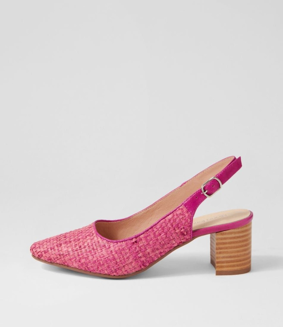 Shoes DIANA FERRARI | Lexstar Violet Woven Leather Heels