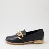 Shoes DJANGO & JULIETTE | Ampard Black Leather Loafers