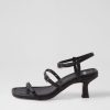 Shoes MOLLINI | Mastah Black Leather Sandals