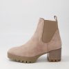 Shoes DJANGO & JULIETTE | Dunkan Mushroom Suede Chelsea Boots