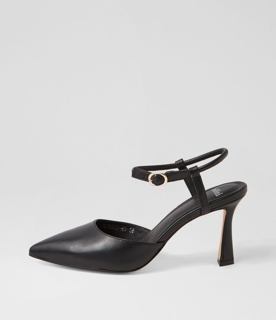 Shoes MOLLINI | Tenergy Black Leather Heels