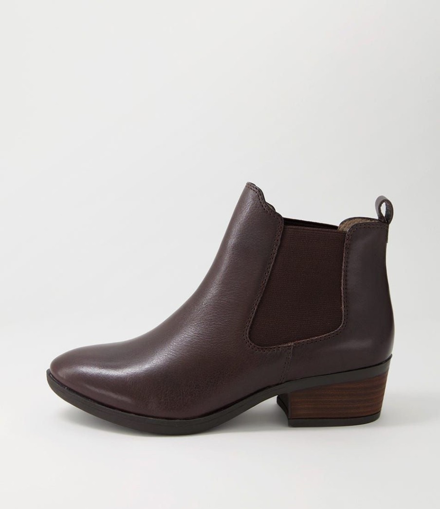 Shoes DIANA FERRARI | Zenna Choc Leather Chelsea Boots