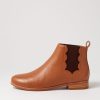 Shoes MOLLINI | Quirk Dark Tan Leather Chelsea Boots