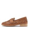 Shoes DJANGO & JULIETTE | Addah Tan Leather Loafers